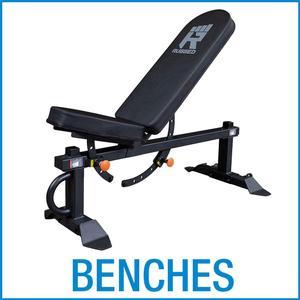 Benches (Adjustable, Flat, Olympic, Stools)
